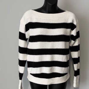 RALPH LAUREN||Classic Boatneck Cotton Sweater